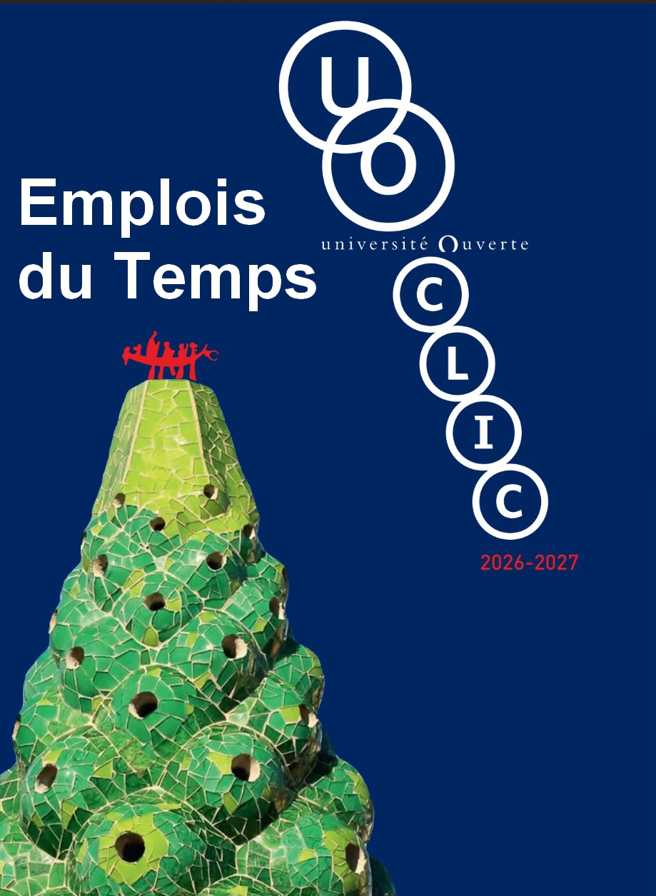Programme des Emplois du Temps - UO-CLIC