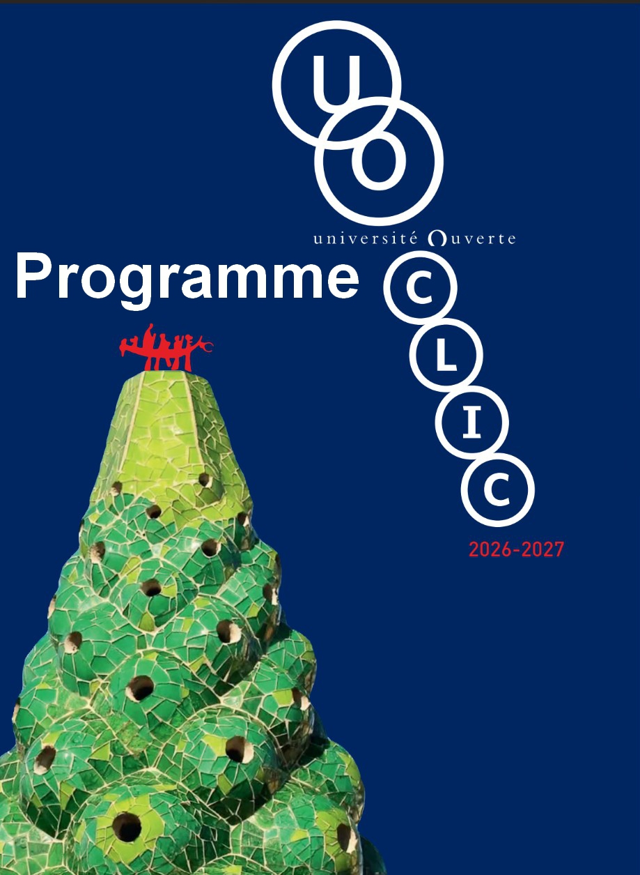 Programme des conférences - UO-Clic